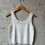 Tula Sweater Tank - Chalk