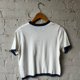 Palmer Tipped Sweater Tee - Combo