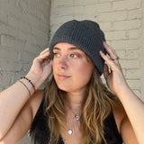 Beechfield Cuffed Beanie - Granite