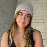 Beechfield Cuffed Beanie - Natural Stone