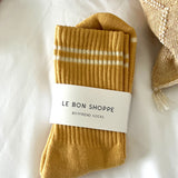 Boyfriend Socks - Butter