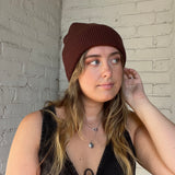Beechfield Cuffed Beanie - Walnut