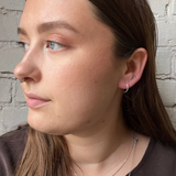 Goldi 14mm Hoops - Silver