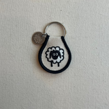 Patch Keychain - Sheep