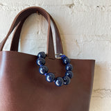 Big Perlen Keychain - Short Blueberry