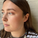Prong Opal Studs - Gold