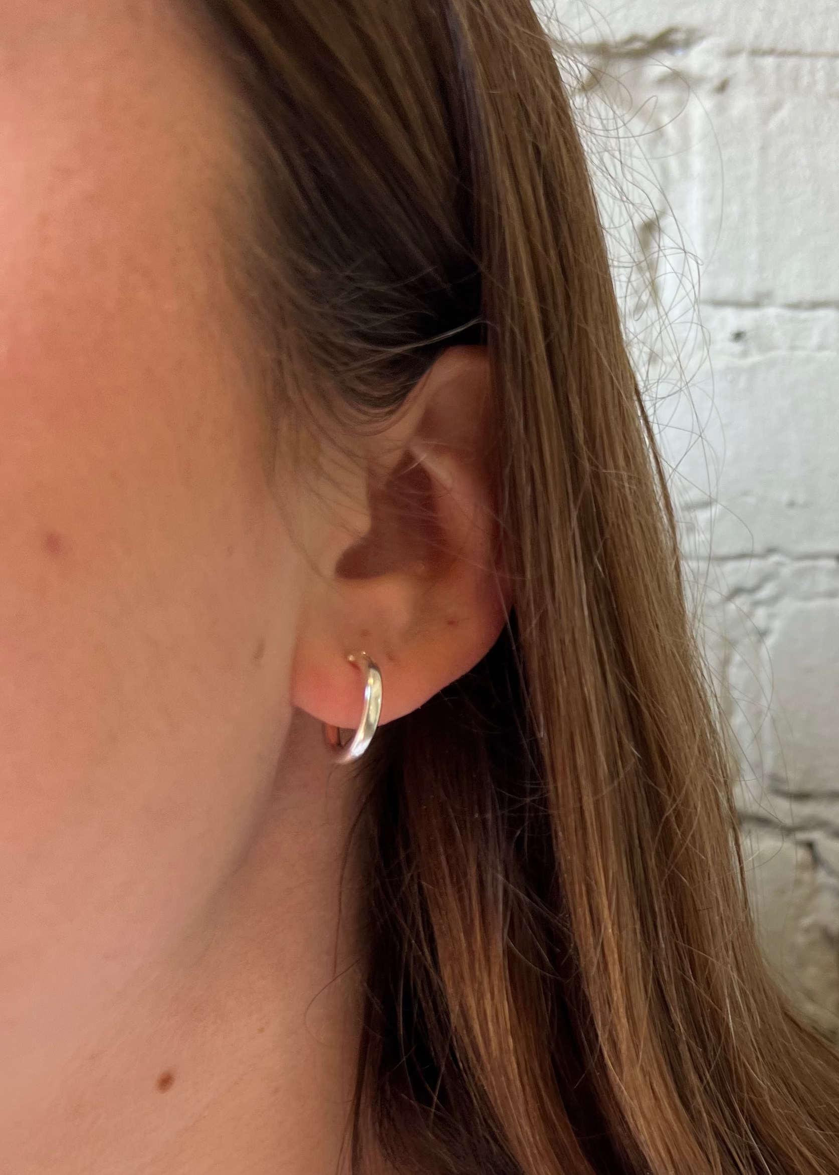 Classic Hoops - Silver