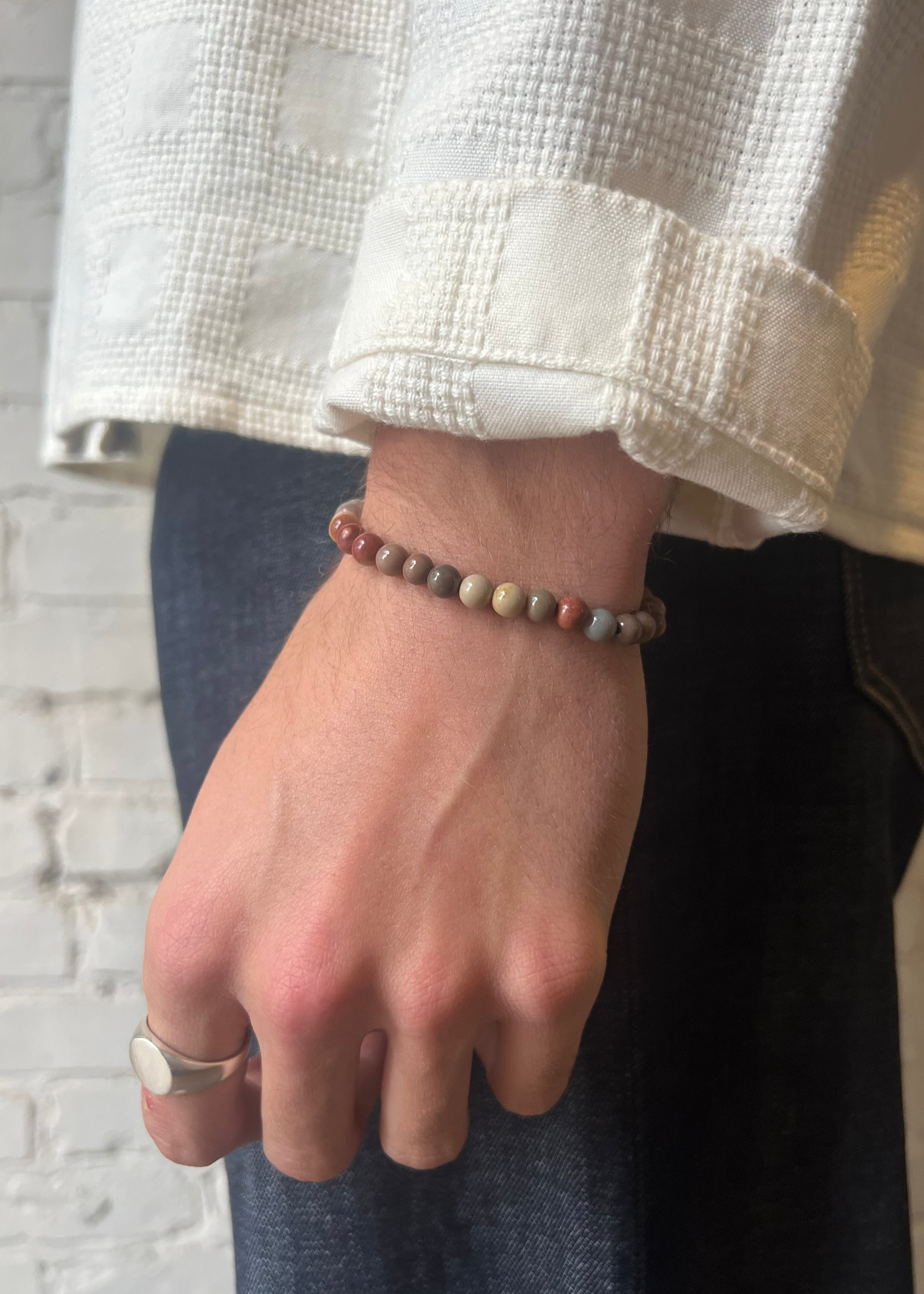 Polychrome Jasper Bracelet
