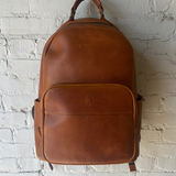 Leather Backpack - Honey