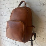 Leather Backpack - Honey