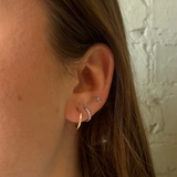 Goldi 14mm Hoops - Gold