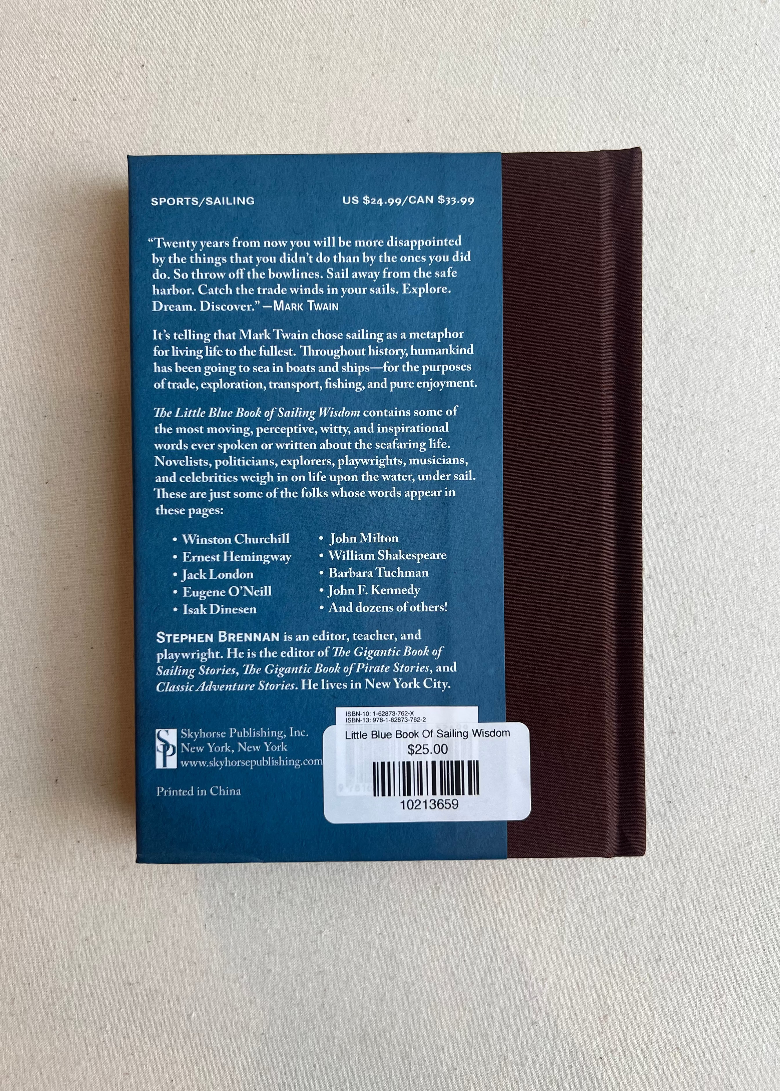 Little Blue Book Of Sailing Wisdom