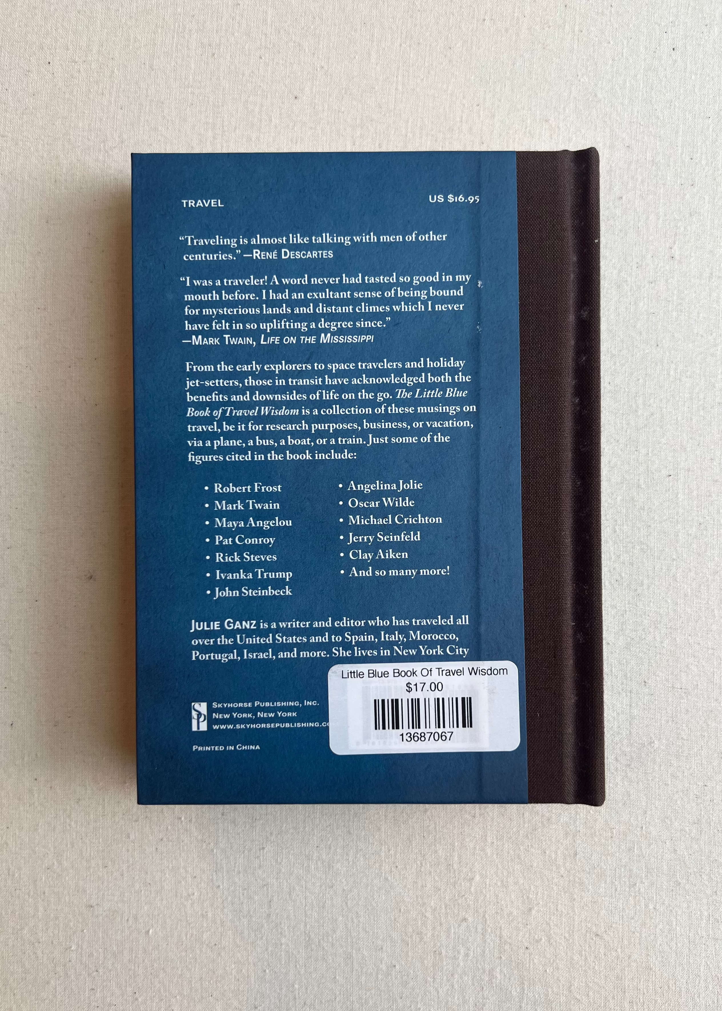 Little Blue Book Of Travel Wisdom