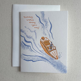 Birthday Boat Card