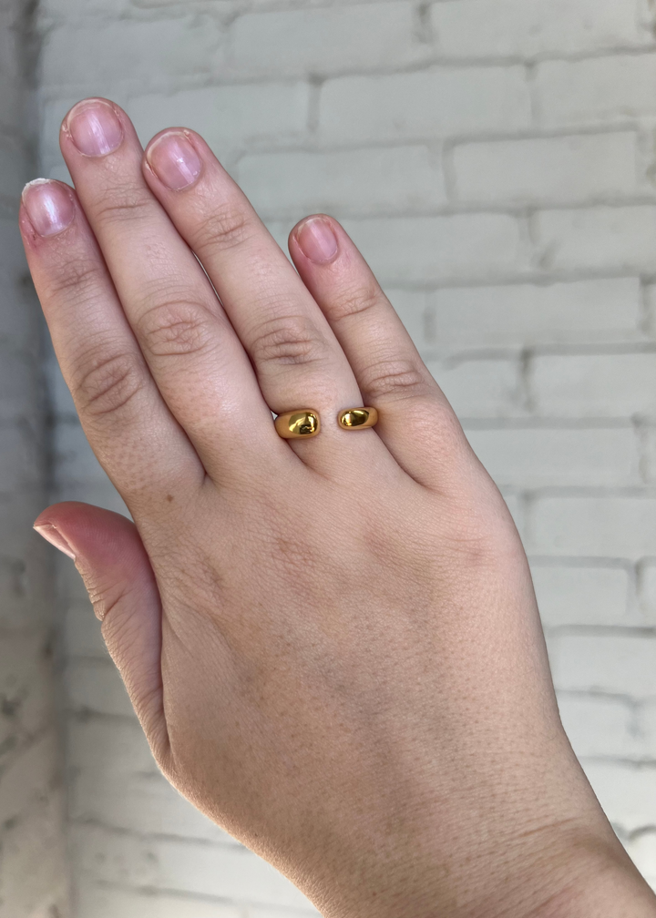 Open Dome Ring - Gold