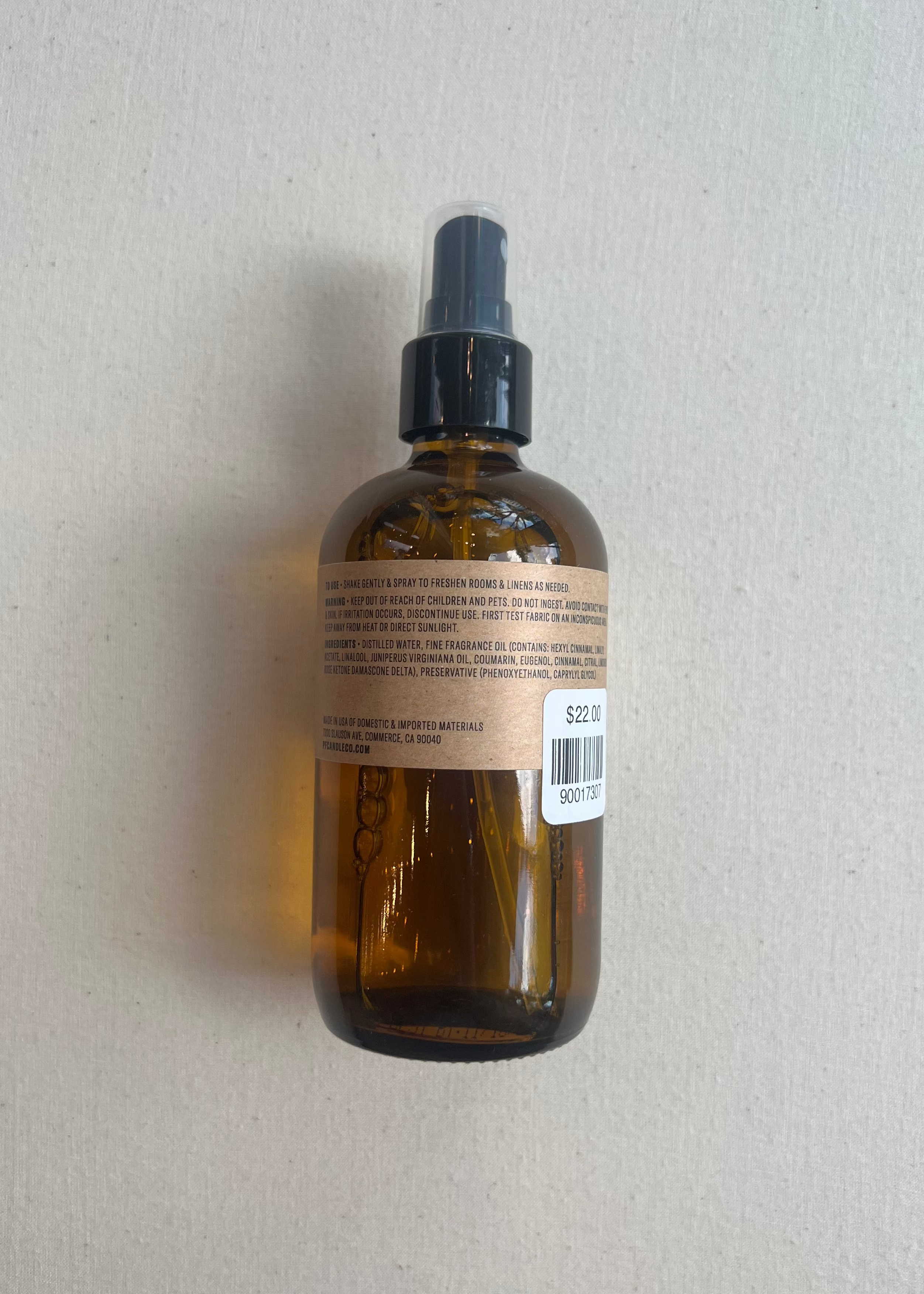 Room & Linen Spray - Teakwood & Tobacco