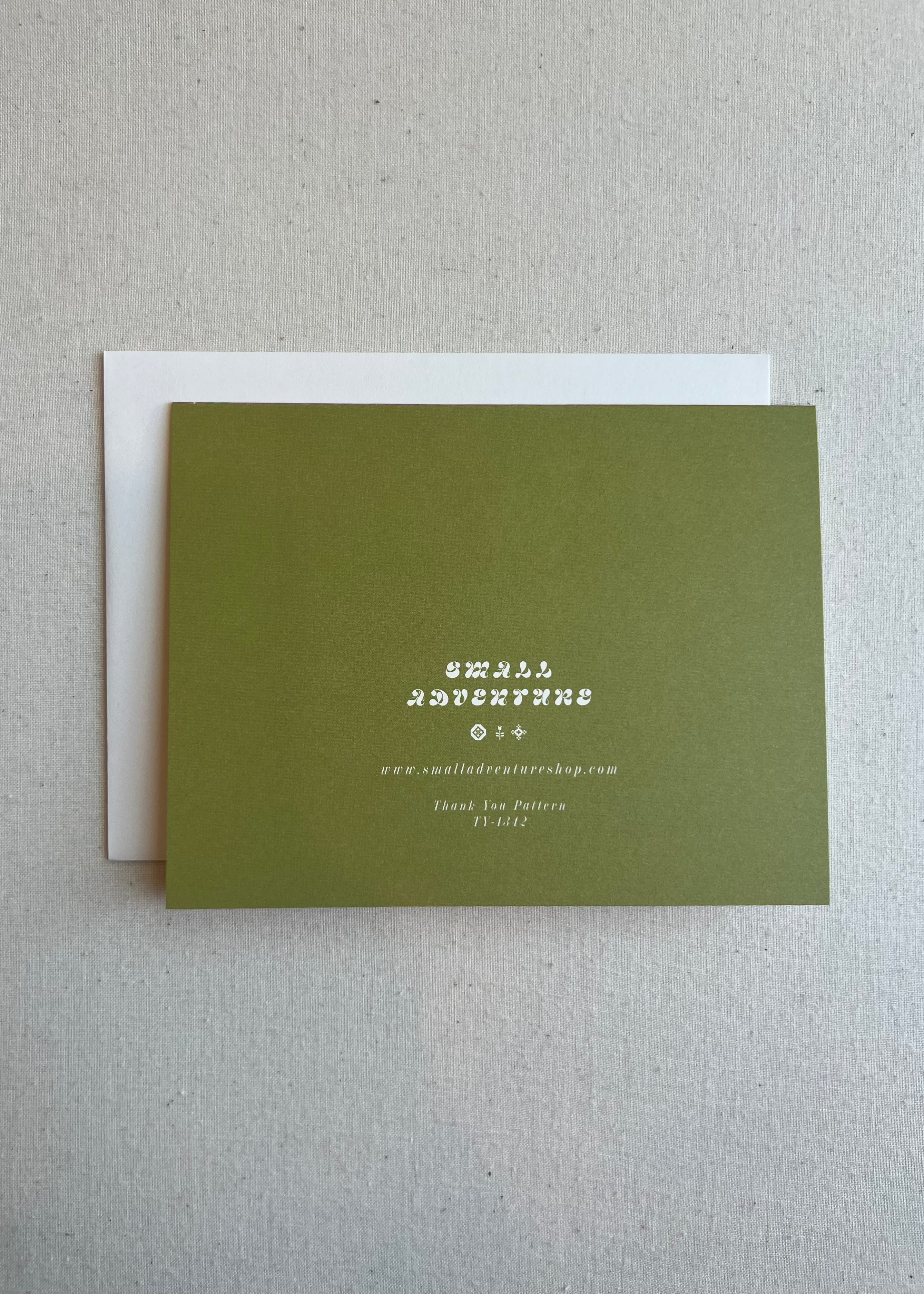 Thank You Floral Card
