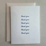 Thank You Script Card
