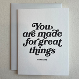 Great Things Card