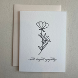 Deepest Sympathy Card