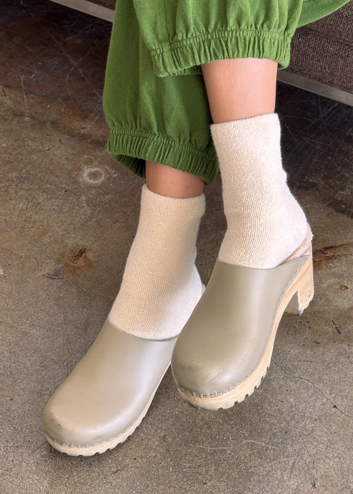 Cloud Socks - Ecru