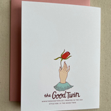 Hand Flowers Card