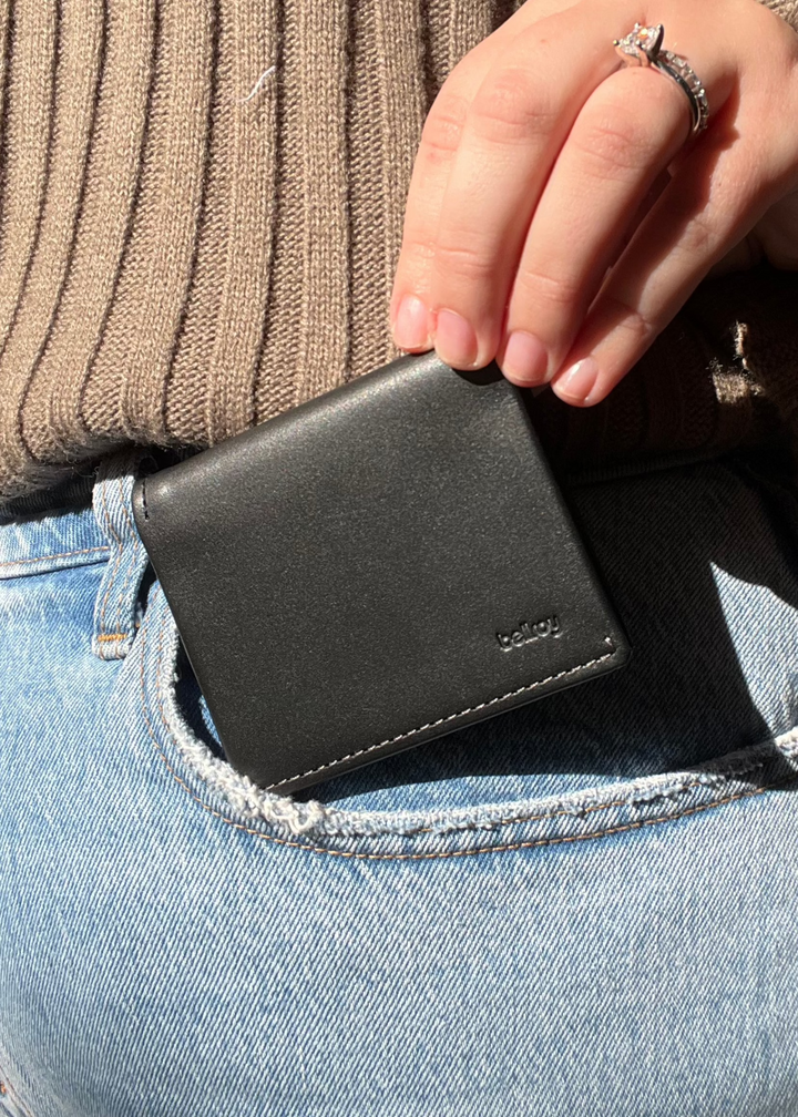 Slim Sleeve Wallet - Black