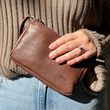 Carmela Pouch - Dark Brown