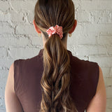 Baby Satin Scrunchie - Peach