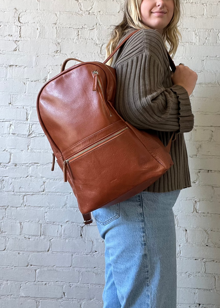 Moto Backpack - Tobacco