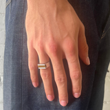 Tigers Eye Signet Ring