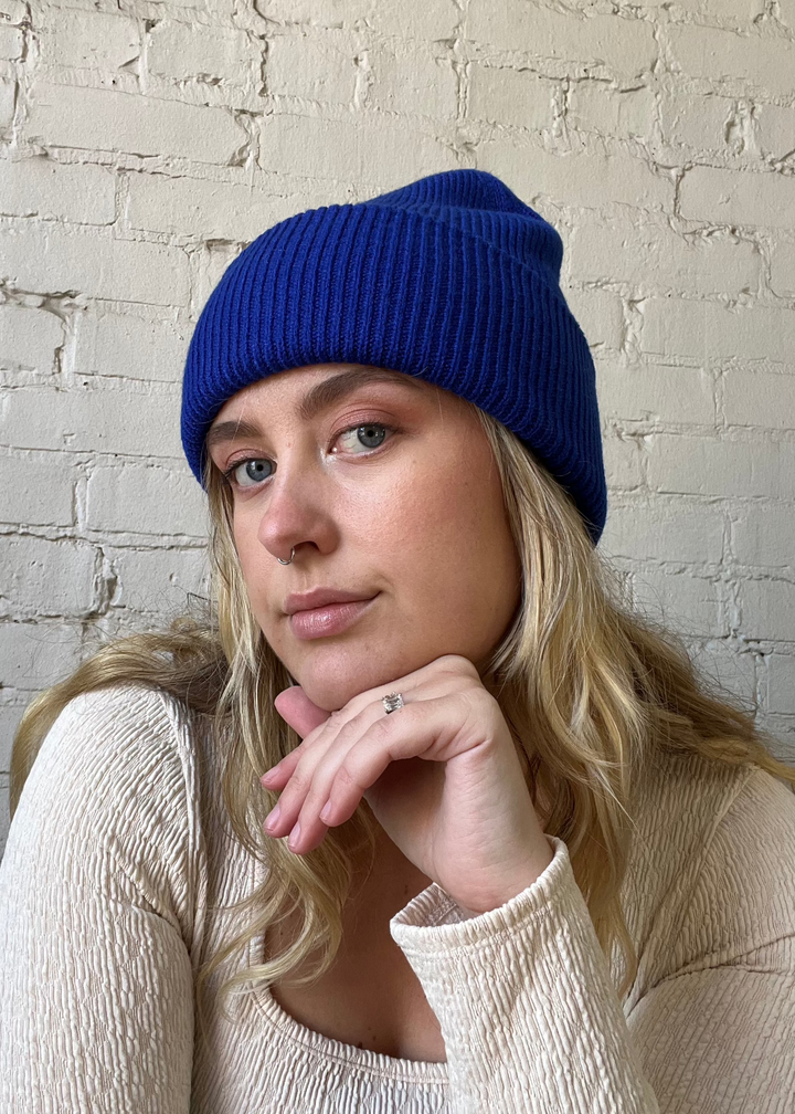 Beechfield Cuffed Beanie - Bright Royal