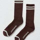 Extended Boyfriend Socks - Wood