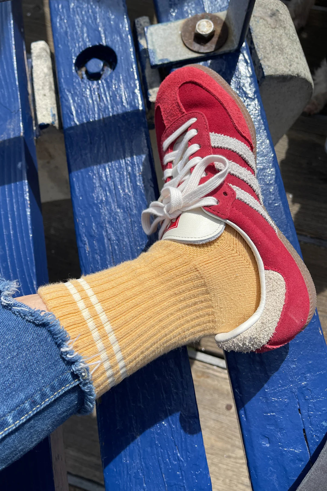 Boyfriend Socks - Butter