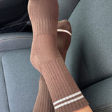 Boyfriend Socks - Wood