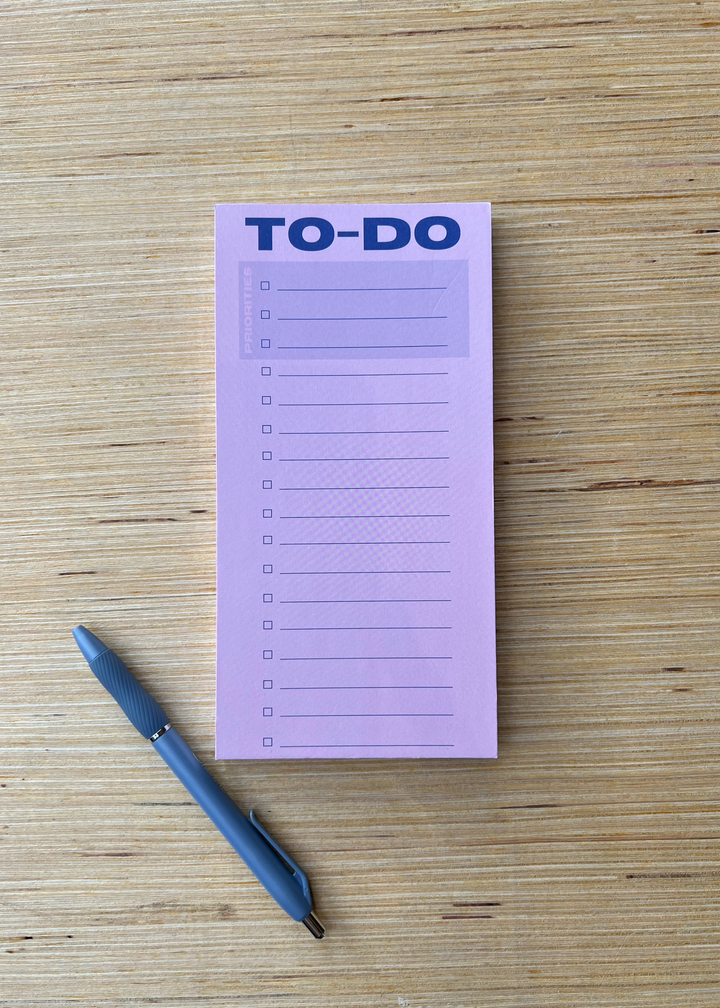 To-Do List Pad - Pink/ Blue