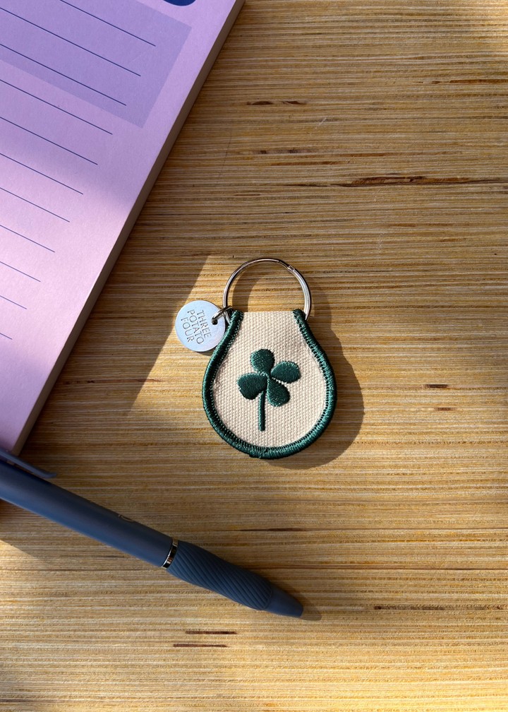 Patch Keychain - Lucky Clover