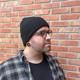 Beechfield Cuffed Beanie - Black