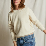 Ziggy Shrunken Crewneck Sweatshirt - Sugar