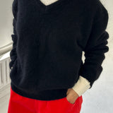 James Mohair Sweater - Black