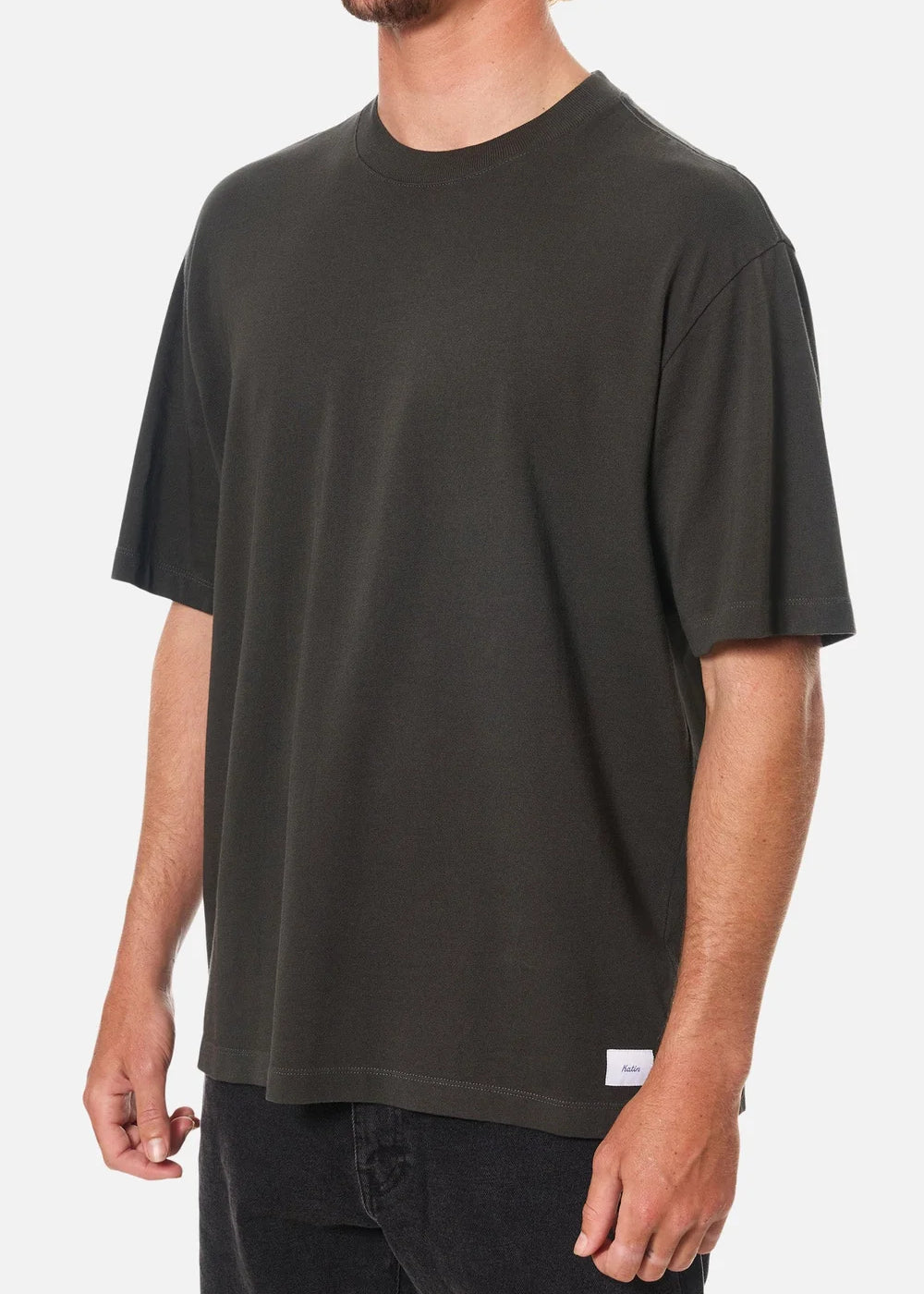 Box Fit Tee - Black Wash