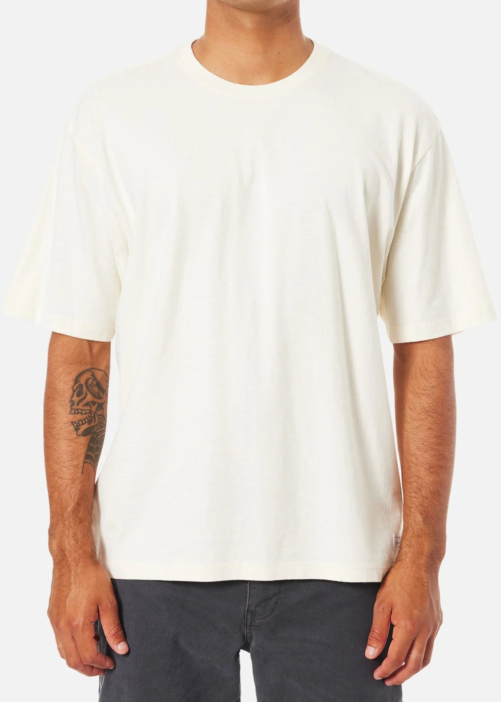 Box Fit Tee - Vintage White
