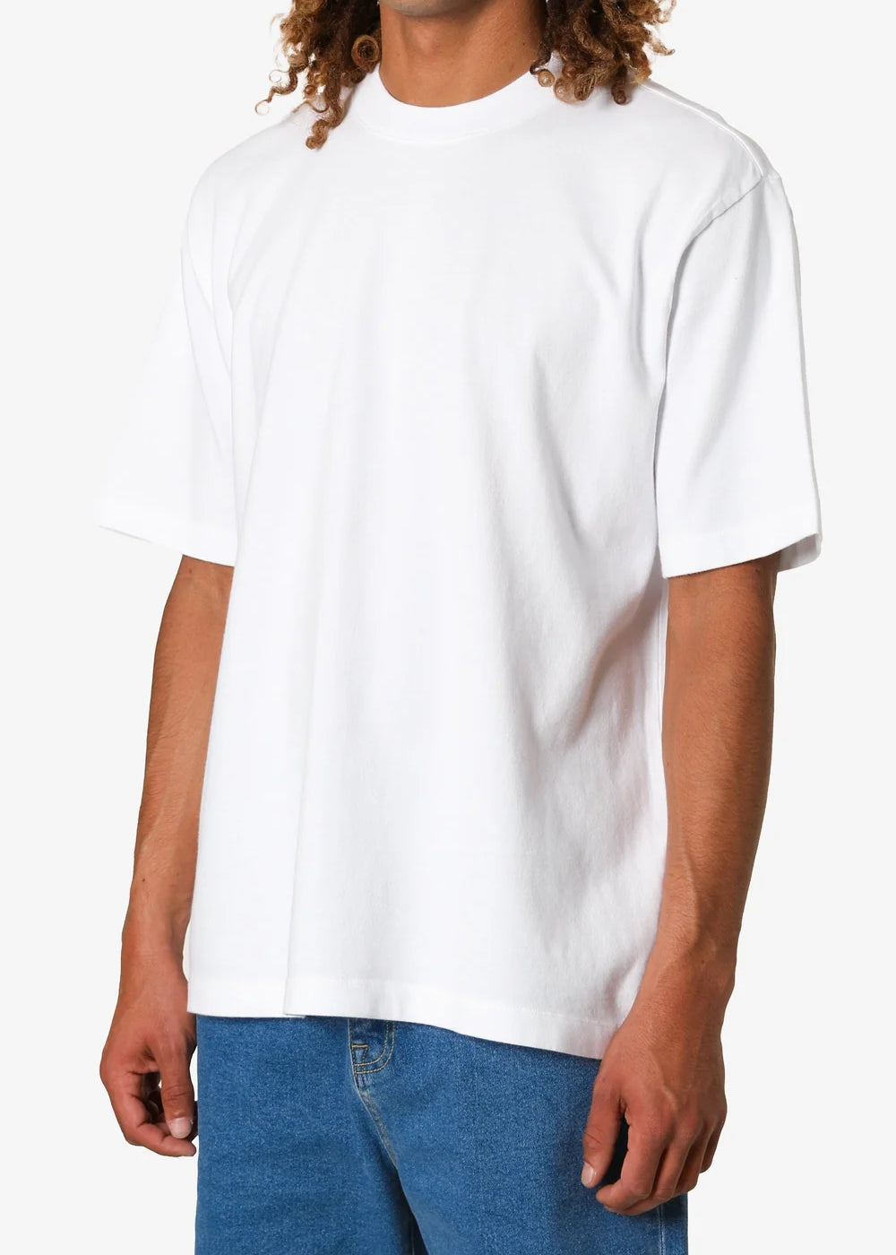 Box Fit Tee - White