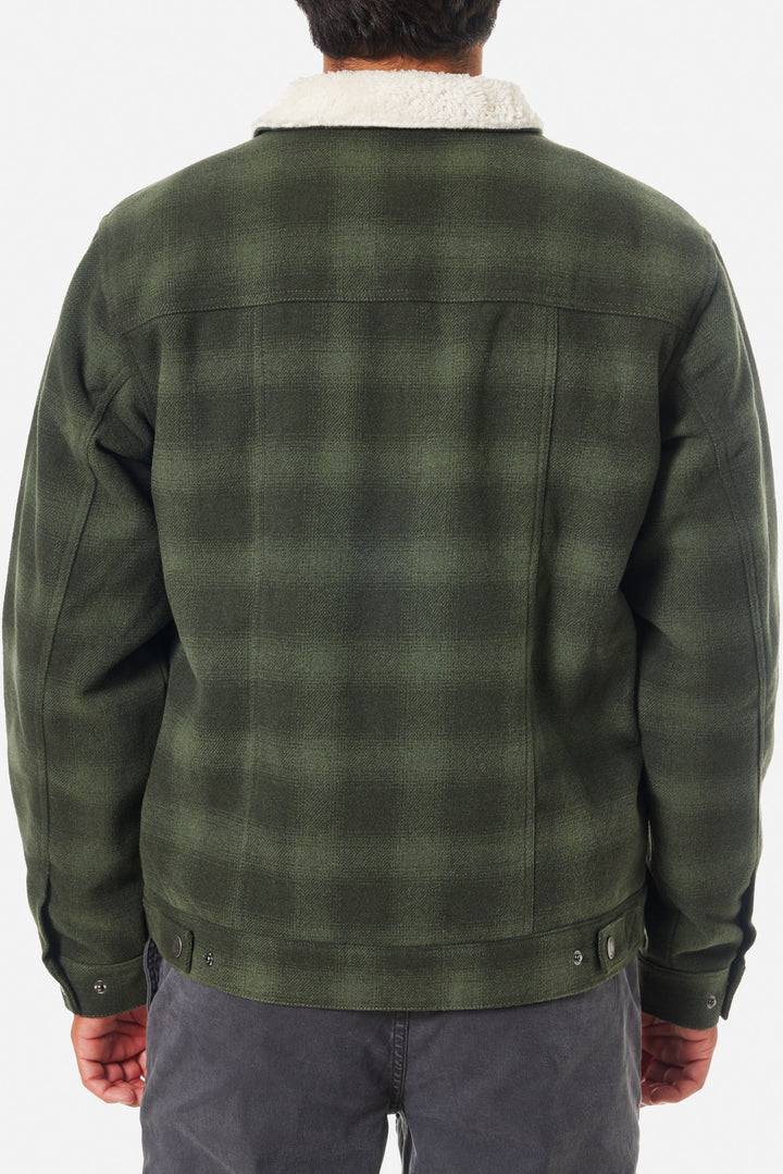 Harris Plaid Jacket - Thyme