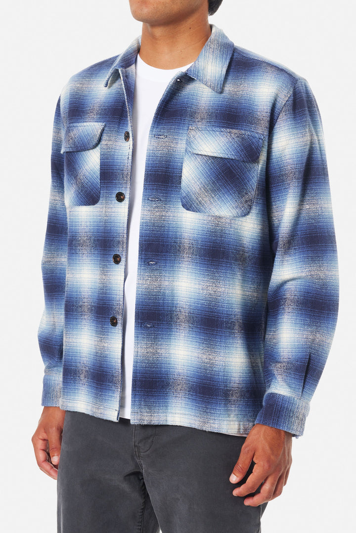 Shiloh Flannel - Polar Navy