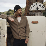 Gallant Cardigan Sweater - Light Brown