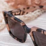 Keera Sunglasses - Coral Tortoise / Dark Smoke