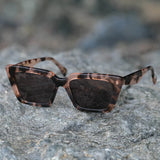 Keera Sunglasses - Coral Tortoise / Dark Smoke