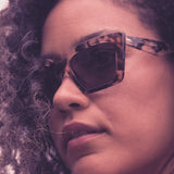Keera Sunglasses - Coral Tortoise / Dark Smoke