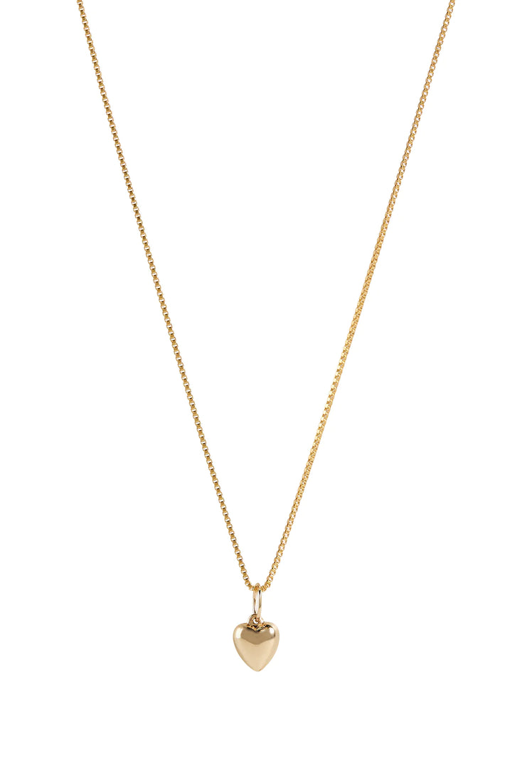 Florence Heart Necklace - Gold